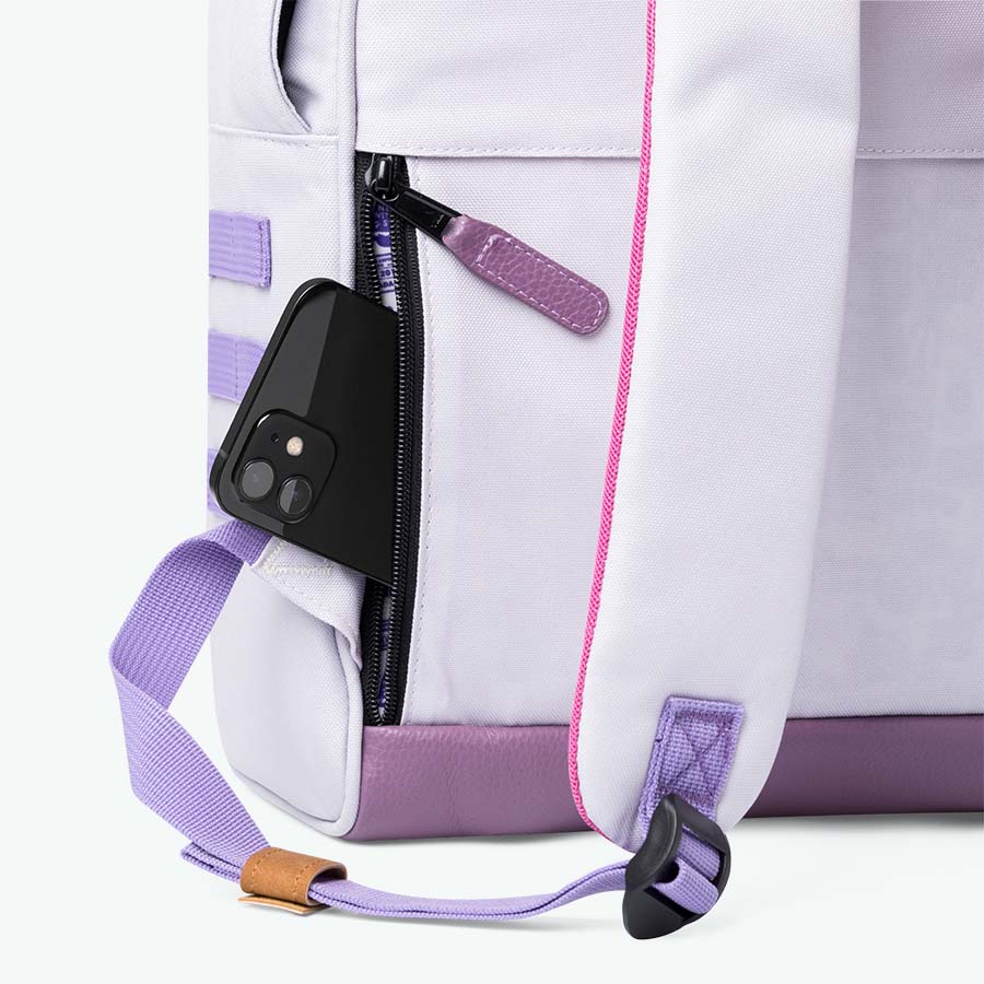 klassisches lila – mittelgroß – rucksack
