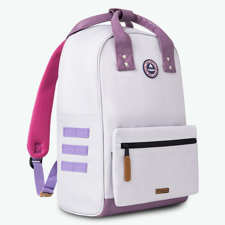 klassisches lila – mittelgroß – rucksack