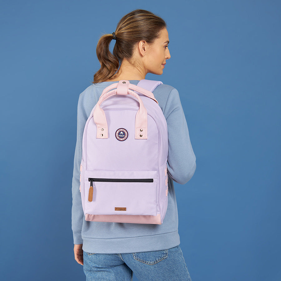 klassisches lila – mittelgroß – rucksack